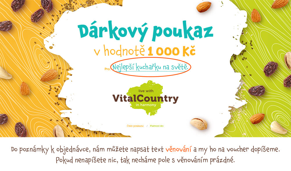 Vital Country dárkový poukaz